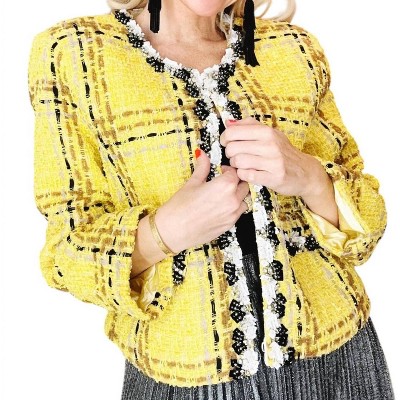 Women's Shimmer Blazer - BEULAHSTYLE