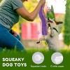 Nocciola 5 PCS Wildlife Squeaky Dog Toys, Christmas gift,No Stuffing Dog Toys with Crinkle Paper, Small, Medium, and Large Dogs - 4 of 4