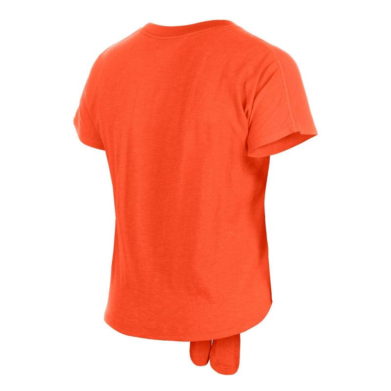 MLB Baltimore Orioles Women&#39;s Front Knot T-Shirt, 4 of 7