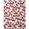 Kate Aurora Oversized Autumn Leaves Ultra Soft & Plush Throw Blanket Cover - 50 in. x 70 in. - 4 of 4