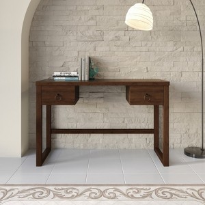 Home Design Dario Wooden Writing Desk - 1 of 4