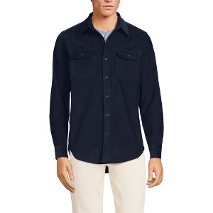 Lands' End Men's Long Sleeve Corduroy Shirt - 1 of 4
