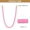 Unique Bargains Theater Adjustable Velvet Stanchion Rope with Snap Hooks 2 Pcs - 2 of 4