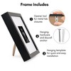 Americanflat Gallery-Style Picture Frame with Mat to Secure Artwork, Prints, and Photos - 4 of 4