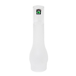 Lehman's Frosted Glass Lamp Chimney, Replacement Hurricane Globe Measures 2 7/8 Inch Diameter Base x 12 Inches High for Oil or Kerosene Lanterns - 1 of 4