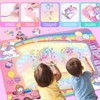 FUNFORFUN Doodle Drawing Mat 2 Sets, Magic Writing Mat Toddler Toys Ages 3 4 5, Gifts for 3 4 5 6 Years Old Girls, Learning Toys for Toddlers Age 3-7 - 4 of 4