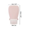 Unique Bargains Squeezable Silicone Pump Bottle for Travel Camping Outdoors 1 Pc - 4 of 4