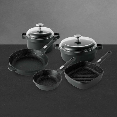 BergHOFF Cast Aluminum Cookware Set - Black, 5 pc - Harris Teeter