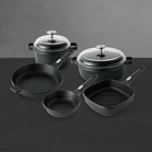 BergHOFF Eurocast Non-Stick Frying Pans, 3 Piece Set