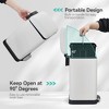 Stainless Steel Trash Can with Lid, 12L Trash Bin, Anti-Stain Touchless Kitchen Bathroom Garbage Can - 4 of 4