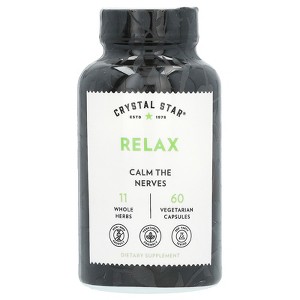 Crystal Star Relax, 60 Vegetarian Capsules - 1 of 4