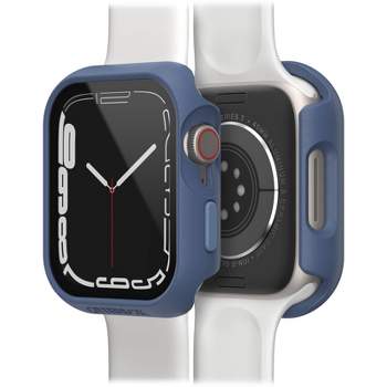 OtterBox Apple Watch Series 9/8/7 45mm Eclipse Bumper with Screen Protection Case - Baby Blue Jeans