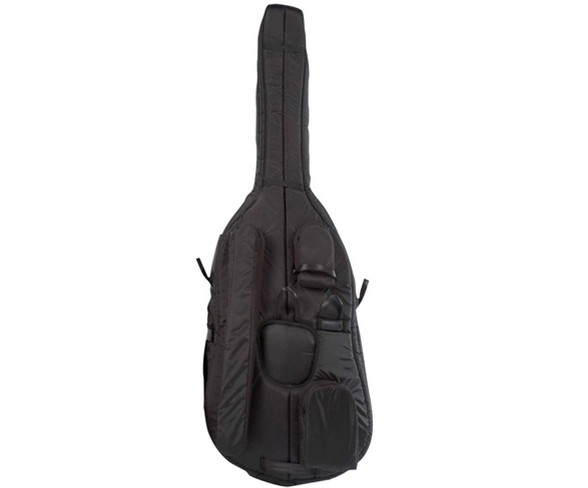 Mooradian Deluxe 3/4 Double Bass Bag Medium 3/4 Black