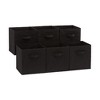 Vtec Trading Black Collapsible Fabric Storage Cubes - 2 of 3