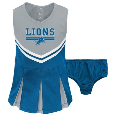 NFL Detroit Lions Infant Cheerleader Jumper with Turtleneck 