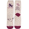 Memoi Women's Capricorn Zodiac Sign Crew Socks Hemp Heather 9-11 - 4 of 4