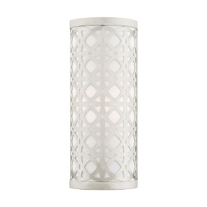 Livex Lighting Calinda 1 - Light Wall Light in  Brushed Nickel - 1 of 1