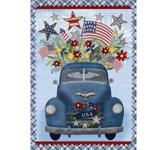 Briarwood Lane Garden Flag 12x18 For Outdoor Celebrate America Pickup Garden Flag Flags For Outside - 1 of 4