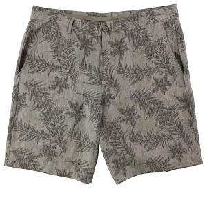 Tasso Elba Mens Printed Casual Chino Shorts - 1 of 2