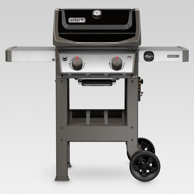 Weber Spirit II E-210 44010001 2-Burner LP Gas Grill Black