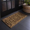 Balta Rugs 1'5"x2'5" Tiger Animal Print Natural Papilio Coir Doormat - 2 of 4