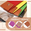 Unique Bargains Felt Soft Portable Storage Scratch-Resistant Eyeglasses Bag 2 Pcs - 3 of 4