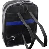 Mcklein Edison Slim Backpack Black Navy Top Grain Cowhide Leather 88137 : McKleinUSA : McKleinUSA - 2 of 4