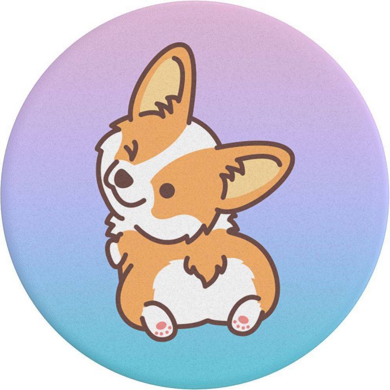 PopSockets PopGrip Animal Friend Cell Phone Grip &#38; Stand - Cheeky Corgi, 3 of 7