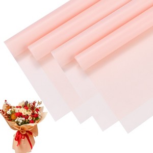 Unique Bargains Waterproof Floral DIY Vibrant Colors Flower Wrapping Paper 1 Pc - 1 of 4
