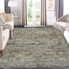 Machine Washable Rug Ultra Thin Area Rug Non Slip Vintage Rug Foldable Stain Resistant Rugs for Living Room Bedroom Indoor Low Pile Carpet - 4 of 4