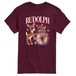 Men's - Rudolph - Rudolph Bootleg Short Sleeve Graphic T-Shirt - 1 of 4