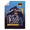 Warner Brothers Batman The Caped Crusader Navy, Gray, and Yellow Bat-Signal 4 Piece Toddler Bed Set - 2 of 4