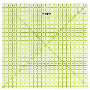 Omnigrid 20-1/2" x 20-1/2" Non-Slip Square Quilting Ruler - 1 of 2