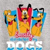Boys' - Disney - Easily Distracted By Dogs Graphic Long Sleeve Fleece Sweatshirt - 2 of 4