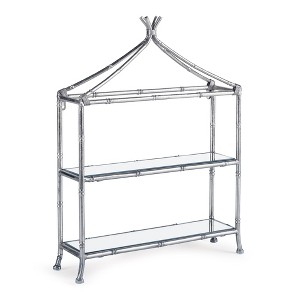 Plum & Post Daphne 2-Tier Curio Shelf - 1 of 3