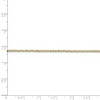 Black Bow Jewelry 1.5mm, 14k Yellow Gold, Solid Anchor Link Chain Necklace - 4 of 4