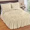 Collections Etc Abigail Ruffled Chenille Bedsp - 2 of 3