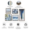 Abstract 5-piece Gallery Framed Canvas Wall Art Set - 3 of 4