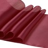 Unique Bargains Wedding Banquets Satin Table Runner 12 x 108 Inches 10 Pcs - 4 of 4