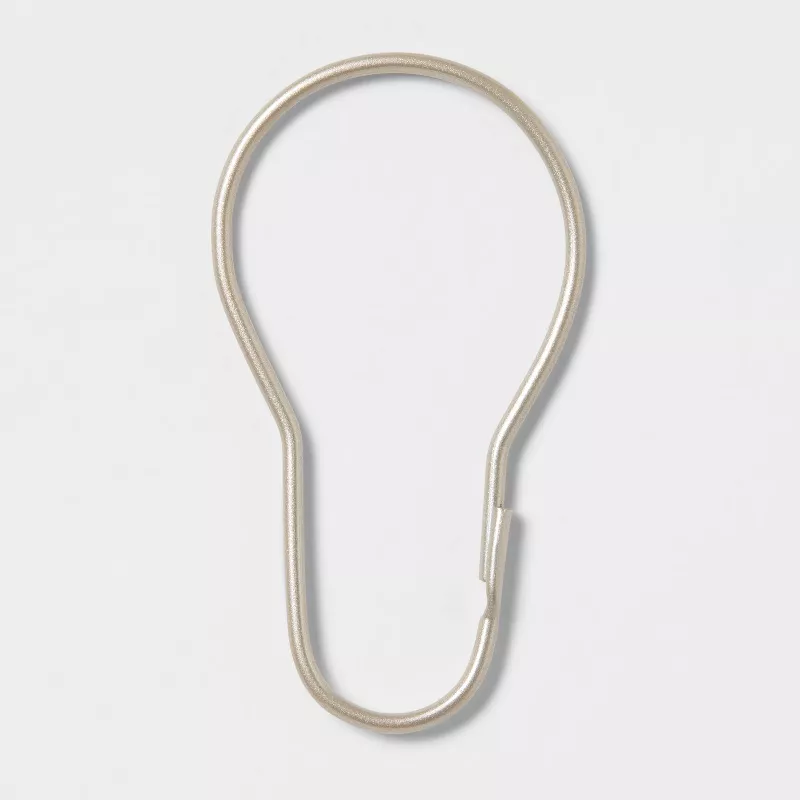 Basic Shower Curtain Hook With, Room Essentials Shower Curtain