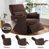 Power Recliner Chair for Living Room,Charging Port,Swivel Rocking Massage - 3 of 4
