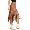 Women's Western Fringe Skirt - Style USA - 3 of 4