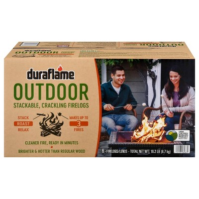 Duraflame 6pk Outdoor Log