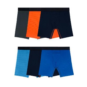 Fruit Of the Loom Men's 360 Stretch Cooling Channels Boxer Briefs, 6 Pack - 1 of 4