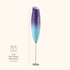 Handheld Milk Frother, Mini Foamer, Battery Operated Stainless Steel Drink Mixer for Coffee, Lattes, Cappuccino, Matcha, Chocolate - 4 of 4