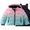 Rothschild Little/Big Girls' Ski Jacket and Snowbib Snowsuit Sets - 3 of 3