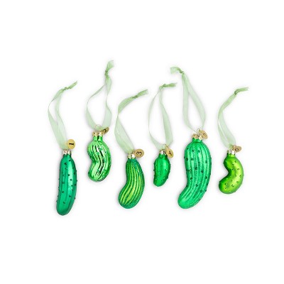 DEMDACO Pickle Ornaments Game Green