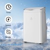 14000 BTU portable air conditioner (ASHRAE) with dehumidifier, fan, sleep mode, 24-hour timer; energy-efficient, cools up to 700 sq. ft. - 3 of 4
