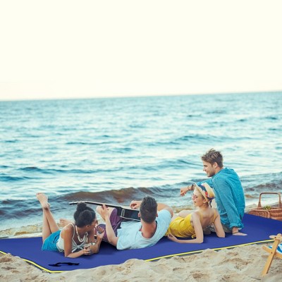 Vynxaria 10' x 5' Floating Mat - Durable 3-Layer Foam Raft for Pool & Lake Fun