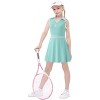 Youth Girls Golf Polo Tennis Dress with Shorts Outfits Kids Tennis Active Sports Dress Set Activewear - 4 of 4